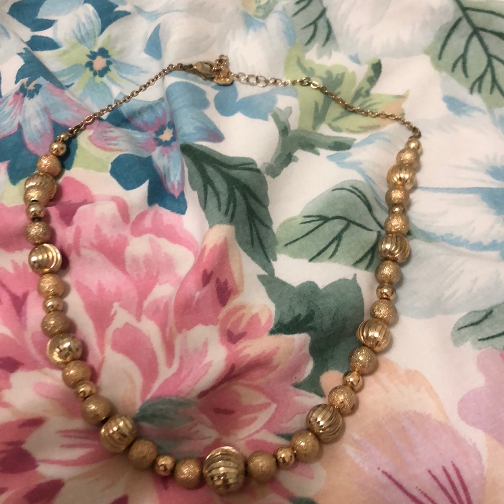Gold necklace